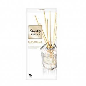 小林製藥  Sawaday Stick 香薰擴香組 清爽花香 70ml (白) (8482)