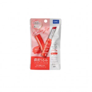 DHC Lip Cream 變色純橄欖潤唇膏 紅色 有色潤唇膏 1.5g（9995）