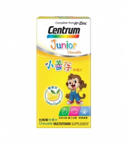 善存小善存檸檬味咀嚼片80片