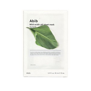 Abib 弱酸性魚腥草鎮靜面膜 10片裝/盒
