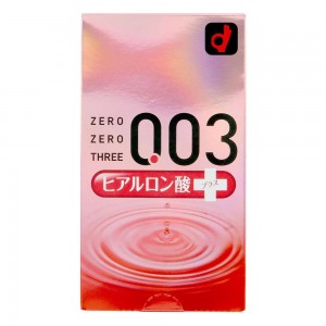 岡本 0.03 003 超薄透明質酸 10片裝 安全套 避孕套 保險套-3125 
