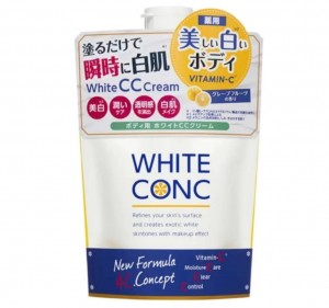 WHITE CONC 維他命C超強美肌美白身體CC霜 200g 