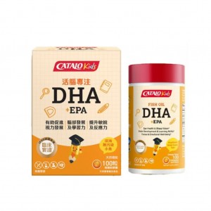 家得路 兒童DHA活腦補眼配方 100粒     （橙子味）