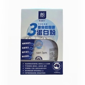 BG Pro 博健專研 3重免疫復康蛋白粉 200克 平行進口