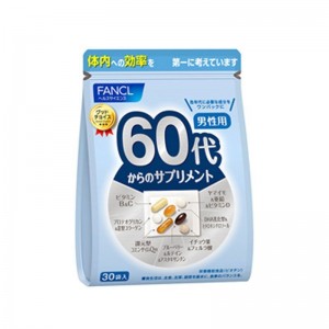 Fancl 60代男士綜合營養維他命補充丸 (30小包)(藍色) (8369)