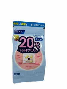 FANCL 男士20代 綜合營養維他命 (30小包,30日分) 此日期或之前食用