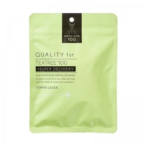 QUALITY FIRST  DERMA LASER 皇后の秘密面膜 茶樹100萃取精華保濕面膜7片-1443 