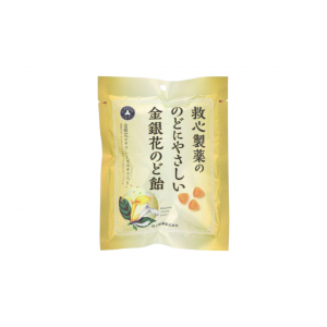人字牌救心 - 日本金銀花潤喉糖  70g (2025) 平行進口