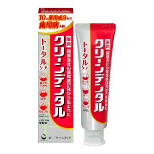第一三共 Clean Dental 全方位呵護牙膏 (紅) 100g 全效護理藥用牙膏-3930