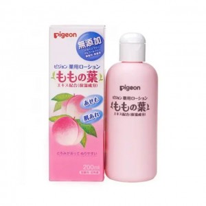 Pigeon-嬰兒桃葉精華爽身液200ml (桃子水)（3805）
