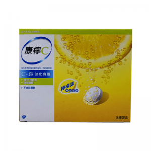 康鈣C 1000毫克維他命C水溶片(檸檬味) 30片-36495