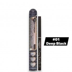 CANMAKE TOKYO Creamy Touch Liner 柔滑眼線啫喱筆 #01 Deep Black