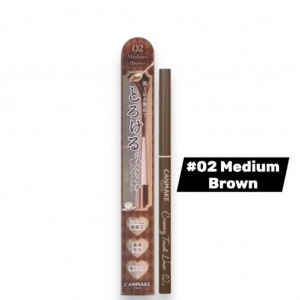 CANMAKE TOKYO Creamy Touch Liner 柔滑眼線啫喱筆 #02 Medium Brown