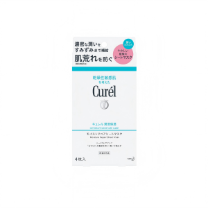 珂潤 潤浸保濕修護面膜 4片裝 平行進口（5092）