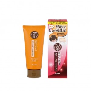 樂敦50惠 天然海藻染髮護髮膏淺棕色150g