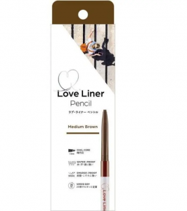 MSH LOVE LINER 防水極細眼線筆中棕色-2641