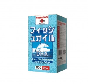 YAMATOO DHA EPA精製魚油 500粒 (平行進口）